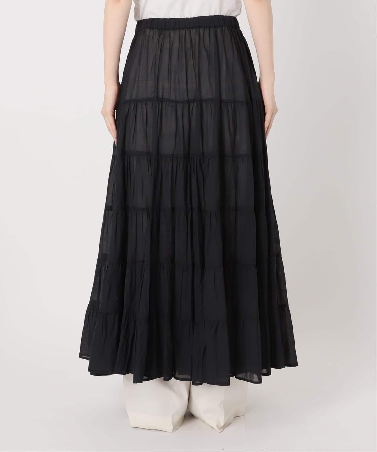 予約》COUTURE D'ADAM/クチュールドアダム SushiVoile Tiered Skirt