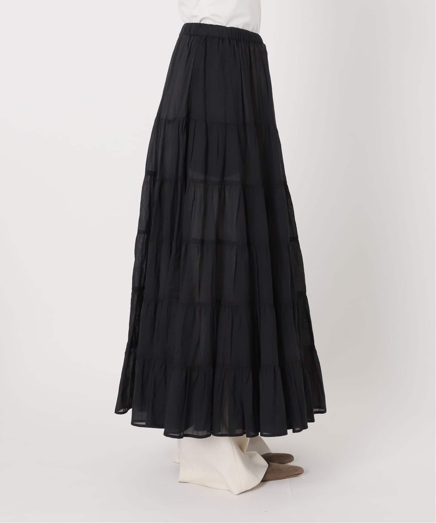 COUTURE D'ADAM/クチュールドアダム SushiVoile Tiered Skirt（ロング