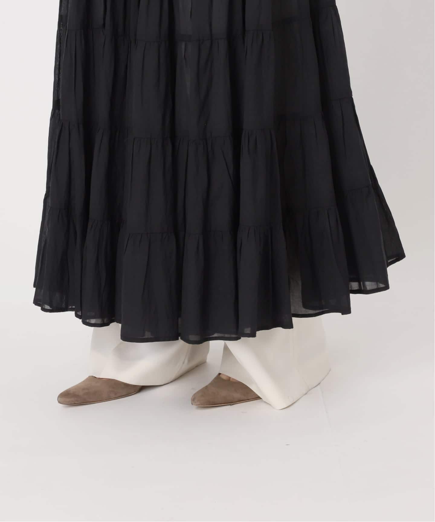 予約》COUTURE D'ADAM/クチュールドアダム SushiVoile Tiered Skirt