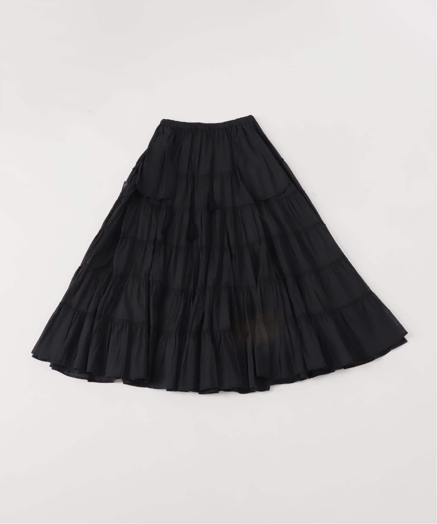 予約》COUTURE D'ADAM/クチュールドアダム SushiVoile Tiered Skirt