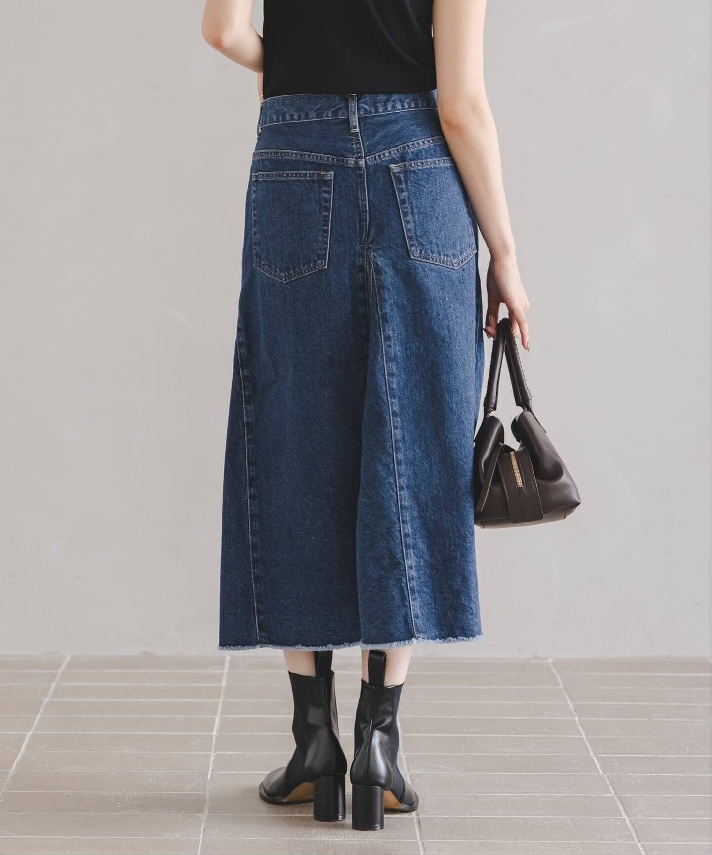 SERGE/サージ FLAR PANEL SKIRT（デニムスカート）｜NOBLE（ノーブル
