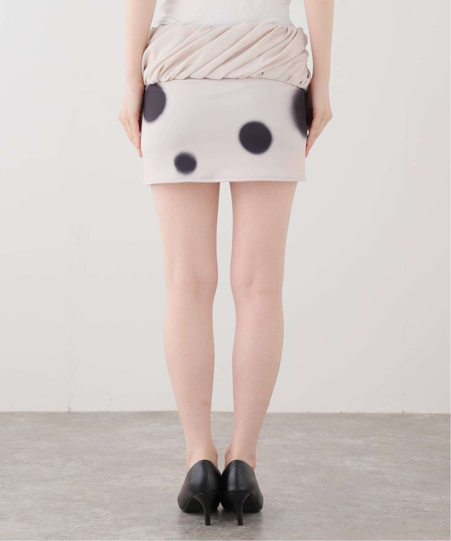 Geek Office / ギークオフィス】OPEN YY / Woven ROLLED WAIST DOT