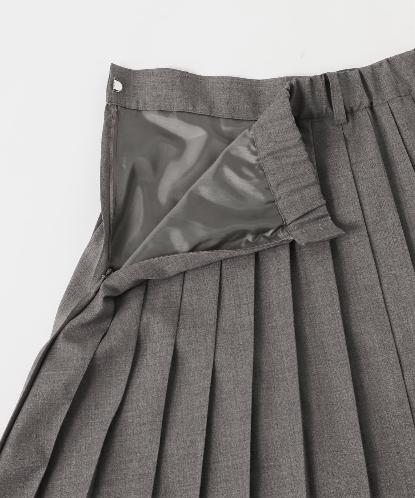 予約》TWトロ/ストライプ プリーツスカート（ロング・マキシ丈スカート