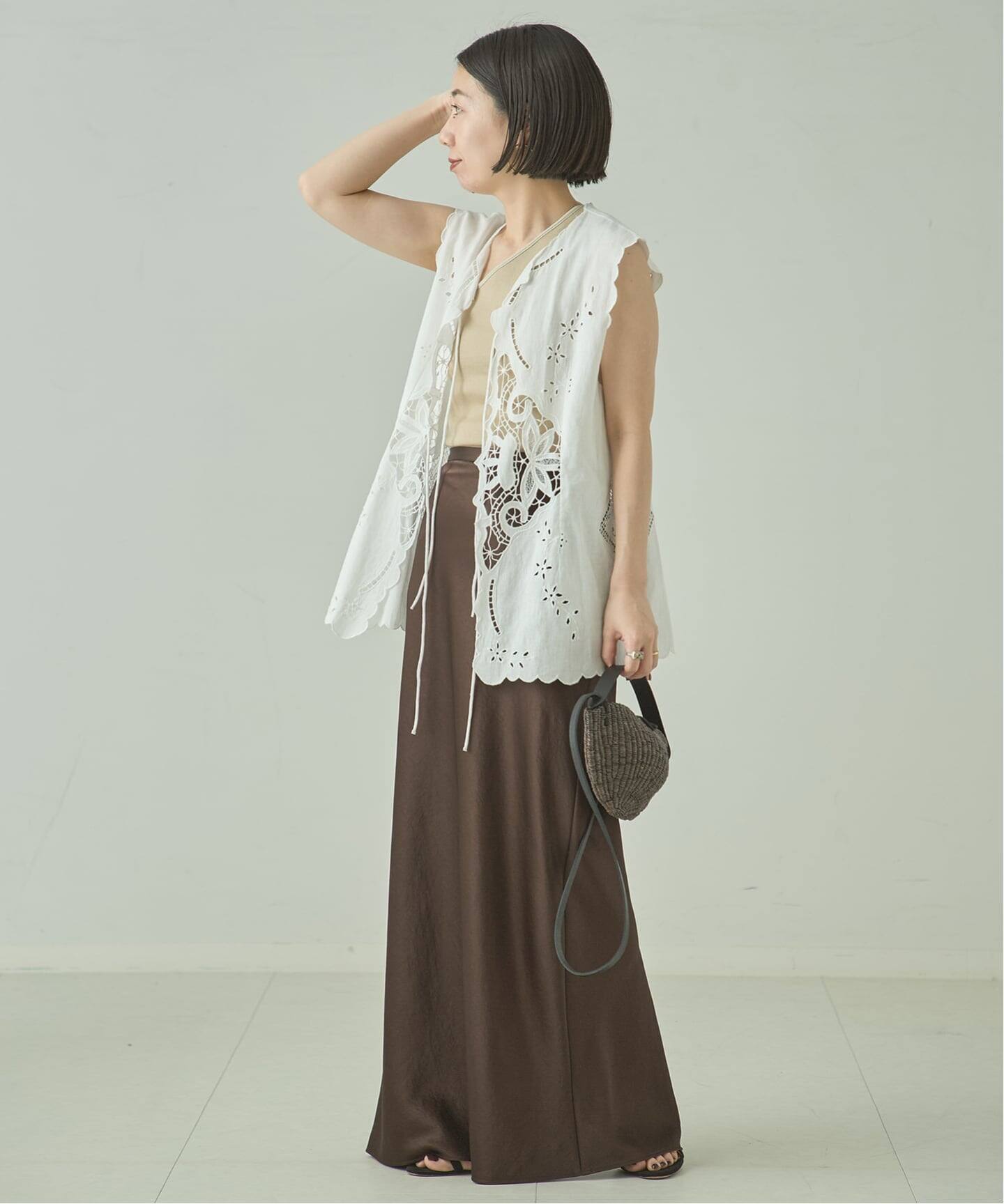 JOURNAL STANDARD L'ESSAGEサテンマキシスカート 38 追加》サテンスカート（ロング・マキシ丈スカート）｜JOURNAL STANDARD