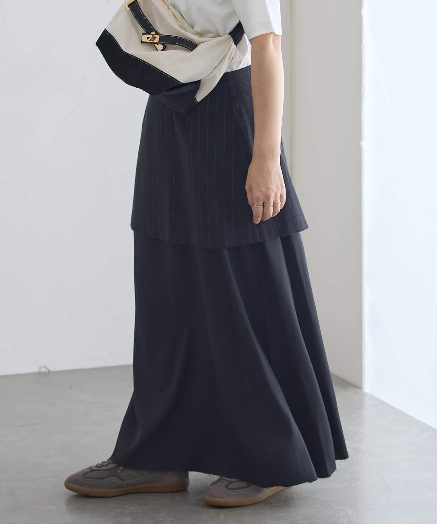 Uhr/ウーア Layered Skirt スカート（ロング・マキシ丈スカート