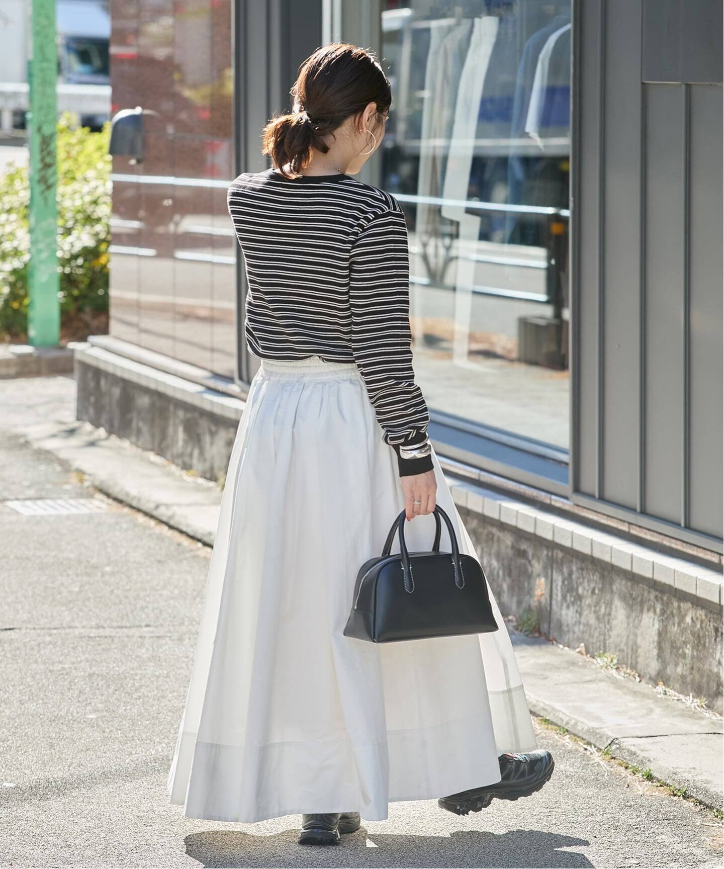 新品タグ付き♡JOURNAL STANDARD♡メモリータフタボリュームスカート メモリータフタボリュームスカート（ロング・マキシ丈スカート