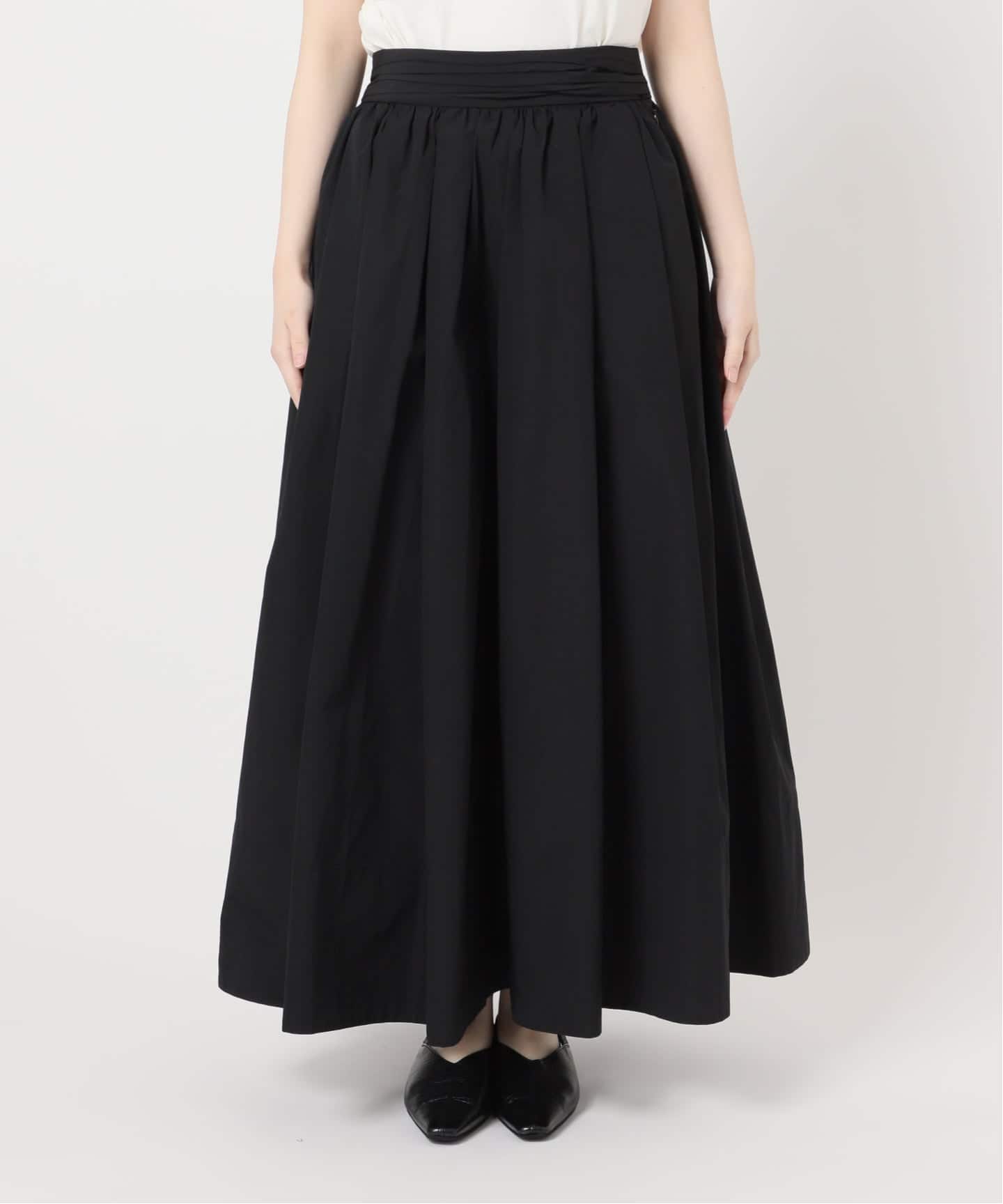 新品タグ付き♡JOURNAL STANDARD♡メモリータフタボリュームスカート メモリータフタボリュームスカート（ロング・マキシ丈スカート