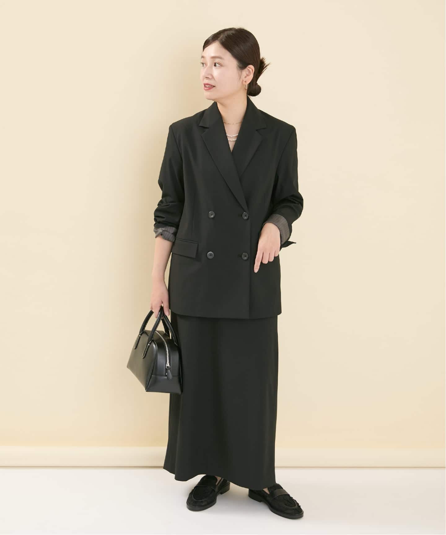 JOURNAL STANDARD 2WAYトロスリットスカート38 2WAY トロスリットスカート（ロング・マキシ丈スカート）｜JOURNAL