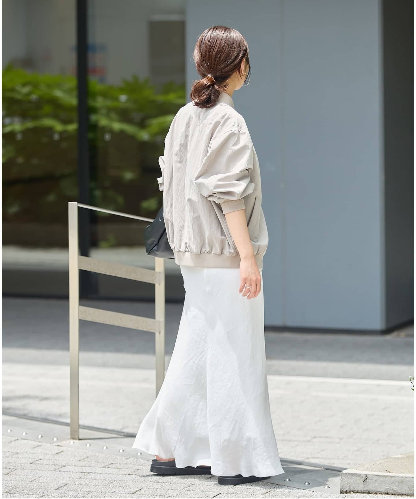 【専用】JOURNAL STANDARD LUXE ボタニーローンスカート 追加》ヴィンテージキュプラローンスカート（ロング・マキシ丈スカート