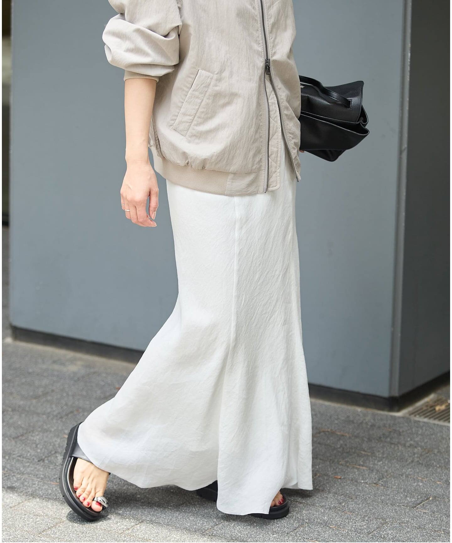 追加》ヴィンテージキュプラローンスカート（ロング・マキシ丈スカート
