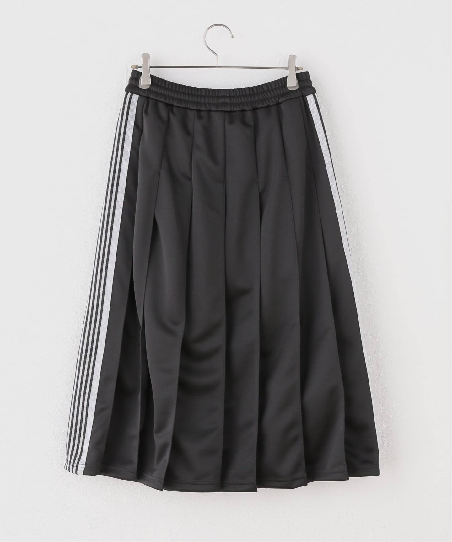 NEEDLES / ニードルズ】Pleated Track Skirt - Poly Smoot（ロング