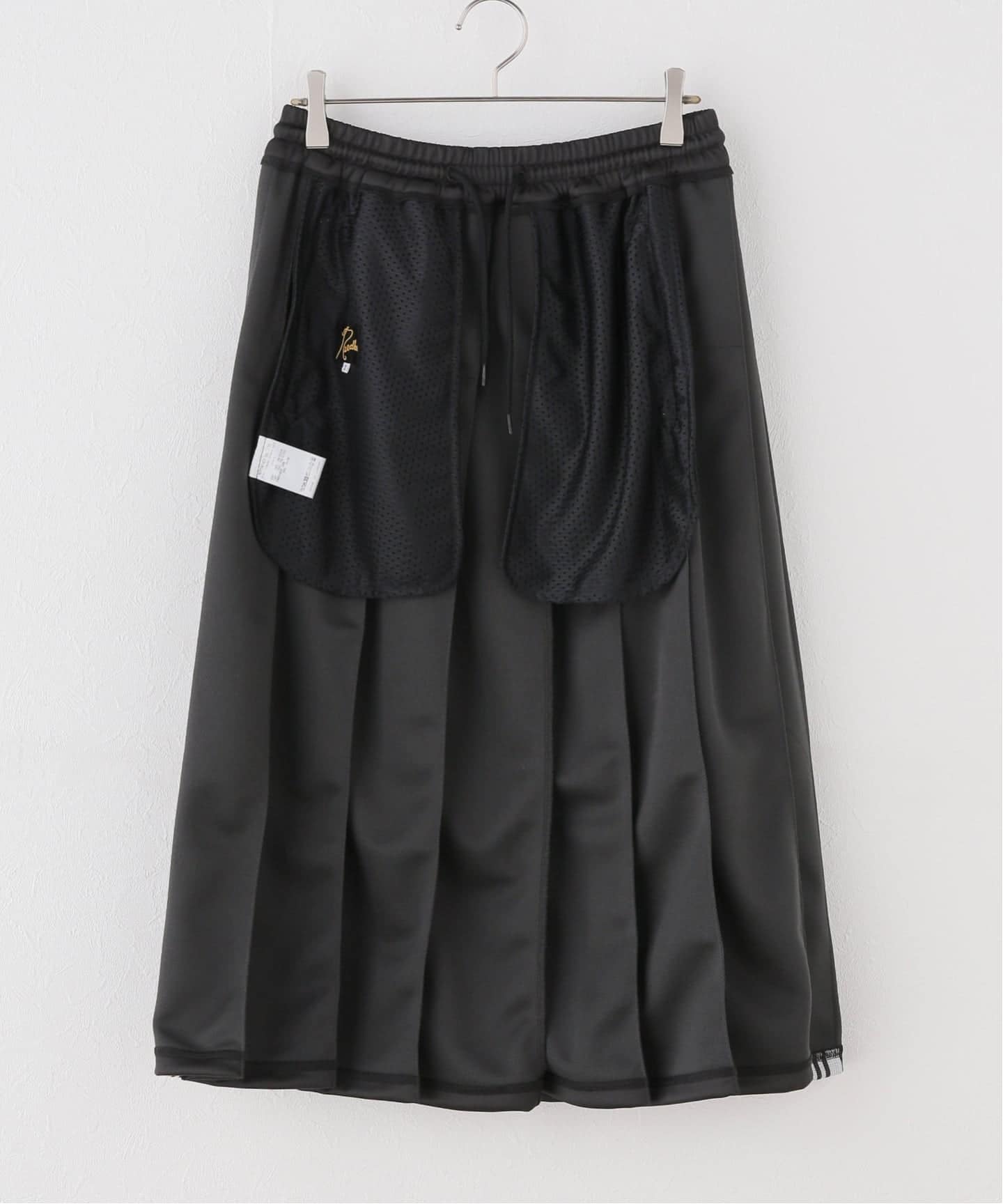 NEEDLES / ニードルズ】Pleated Track Skirt - Poly Smoot（ロング