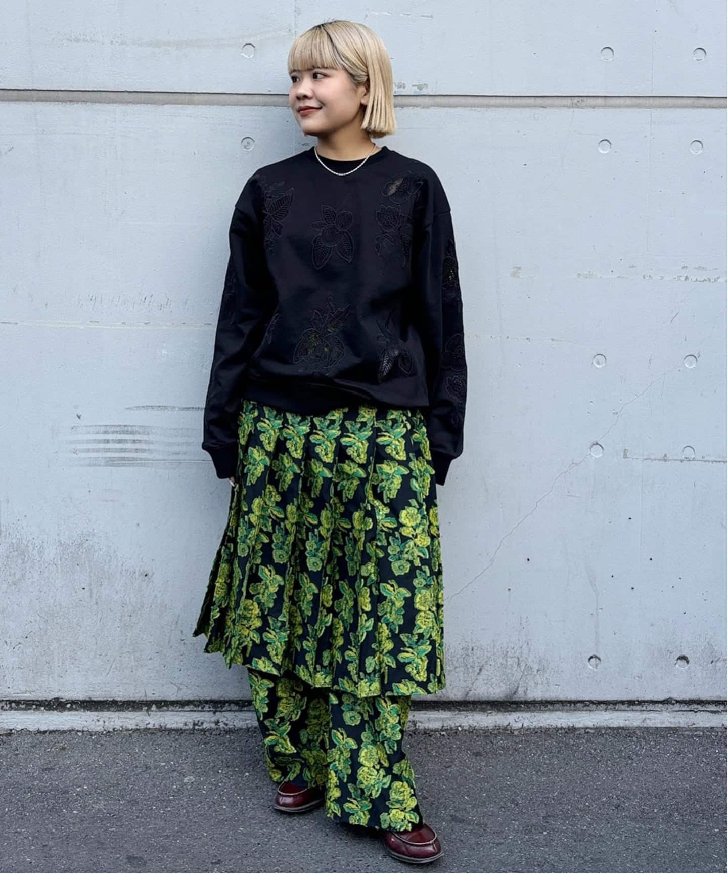 別注【TOLIGHT×JOURNALSTANDARD】FLOWER JQ SK（ひざ丈スカート