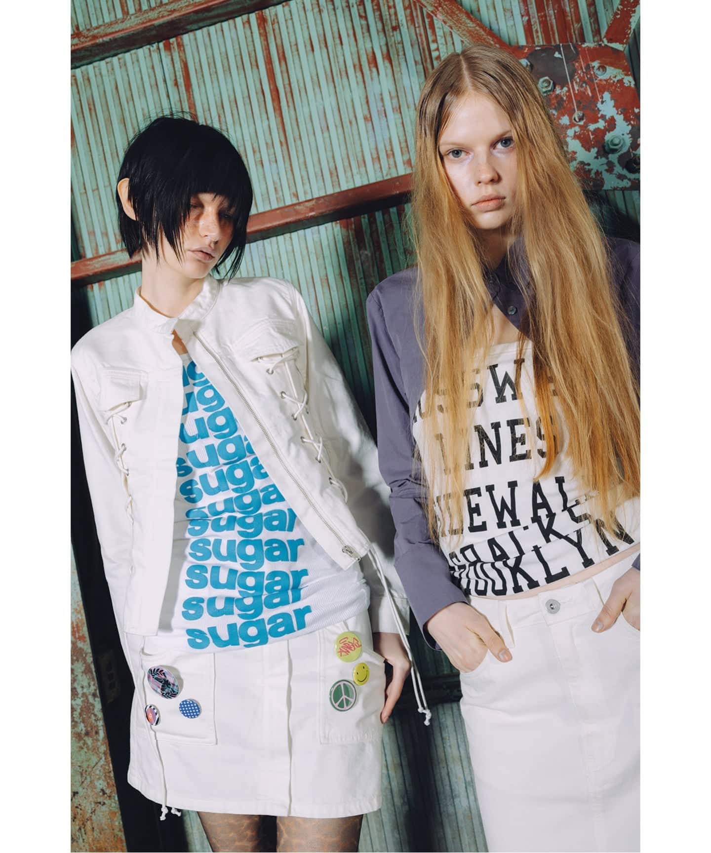 予約》デニムミニスカート（デニムスカート）｜Oriens JOURNAL