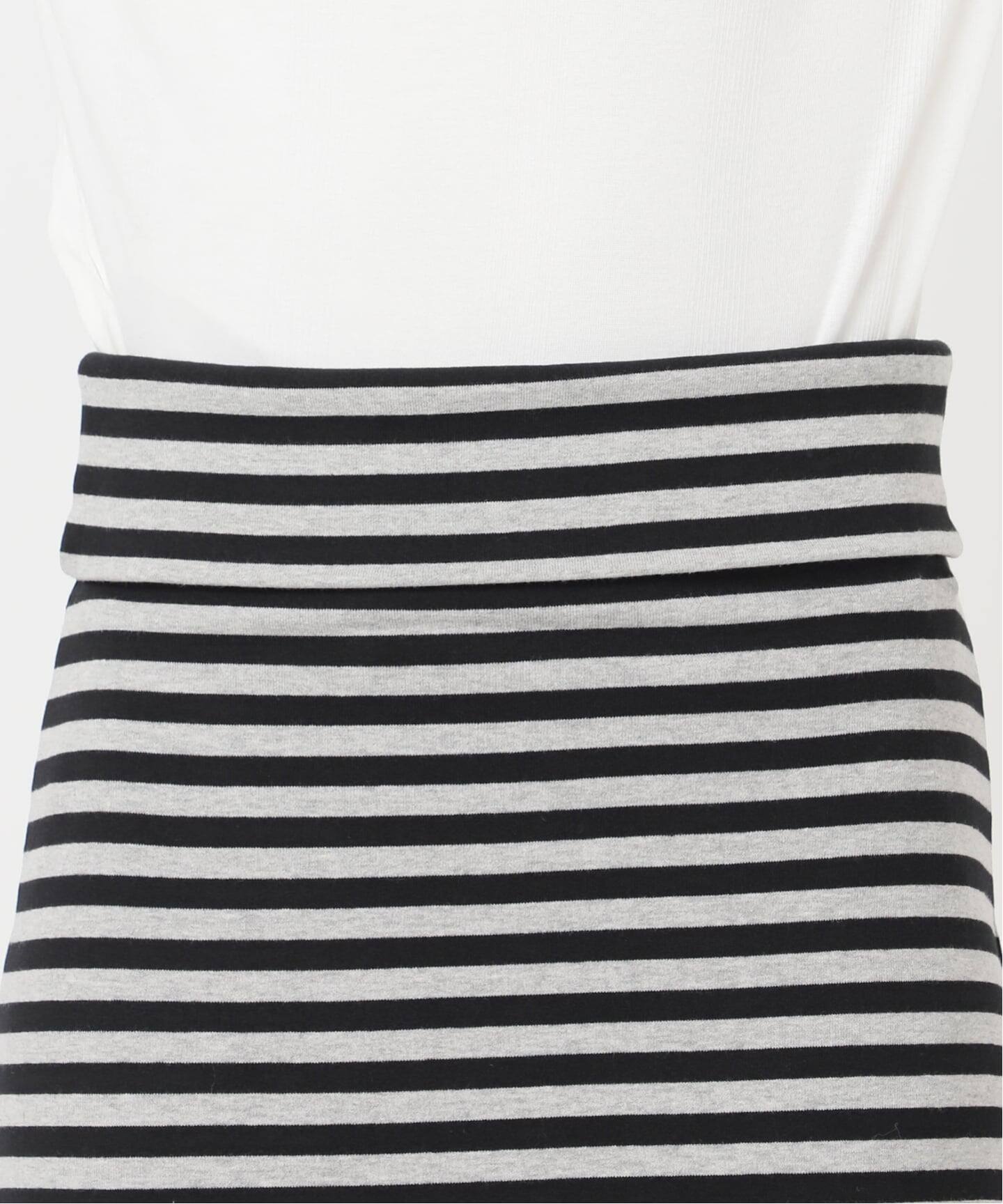 予約追加3》ボーダープリントスカート（ロング・マキシ丈スカート