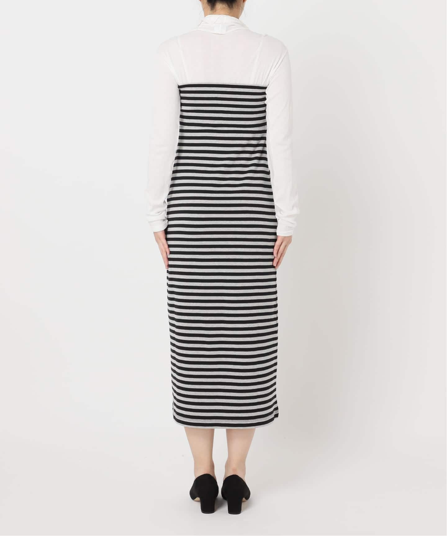 予約追加3》ボーダープリントスカート（ロング・マキシ丈スカート