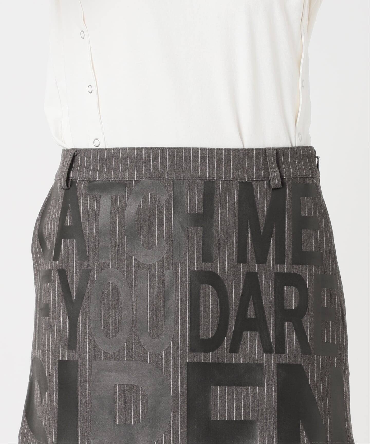 ストライプロゴミニスカート（ミニスカート）｜Oriens JOURNAL