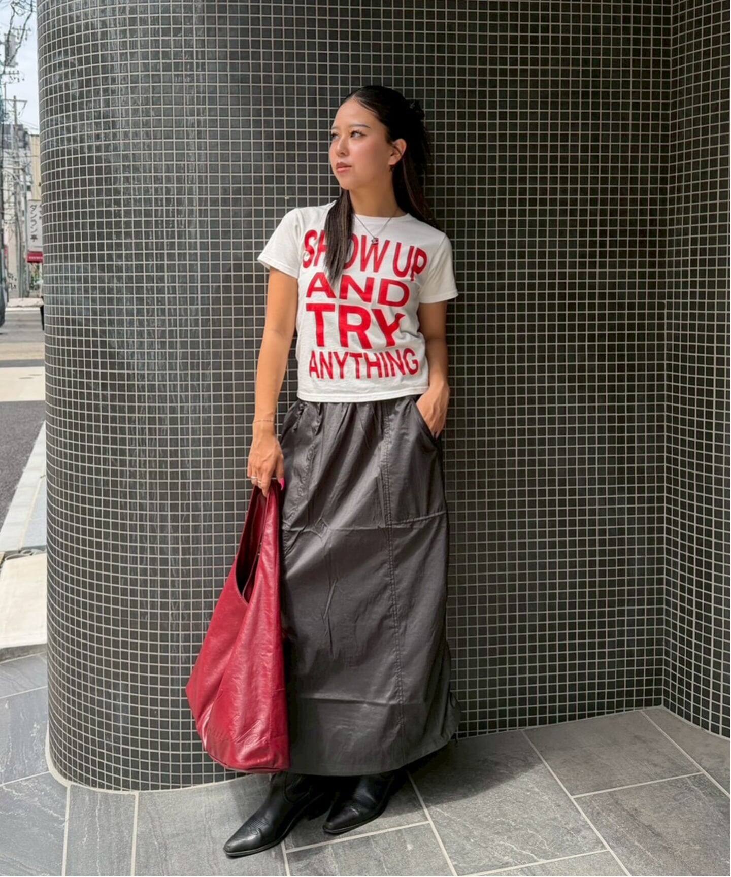 THE NORTH FACE / ザ ノースフェイス】 GAR WIND SKIRT（ロング