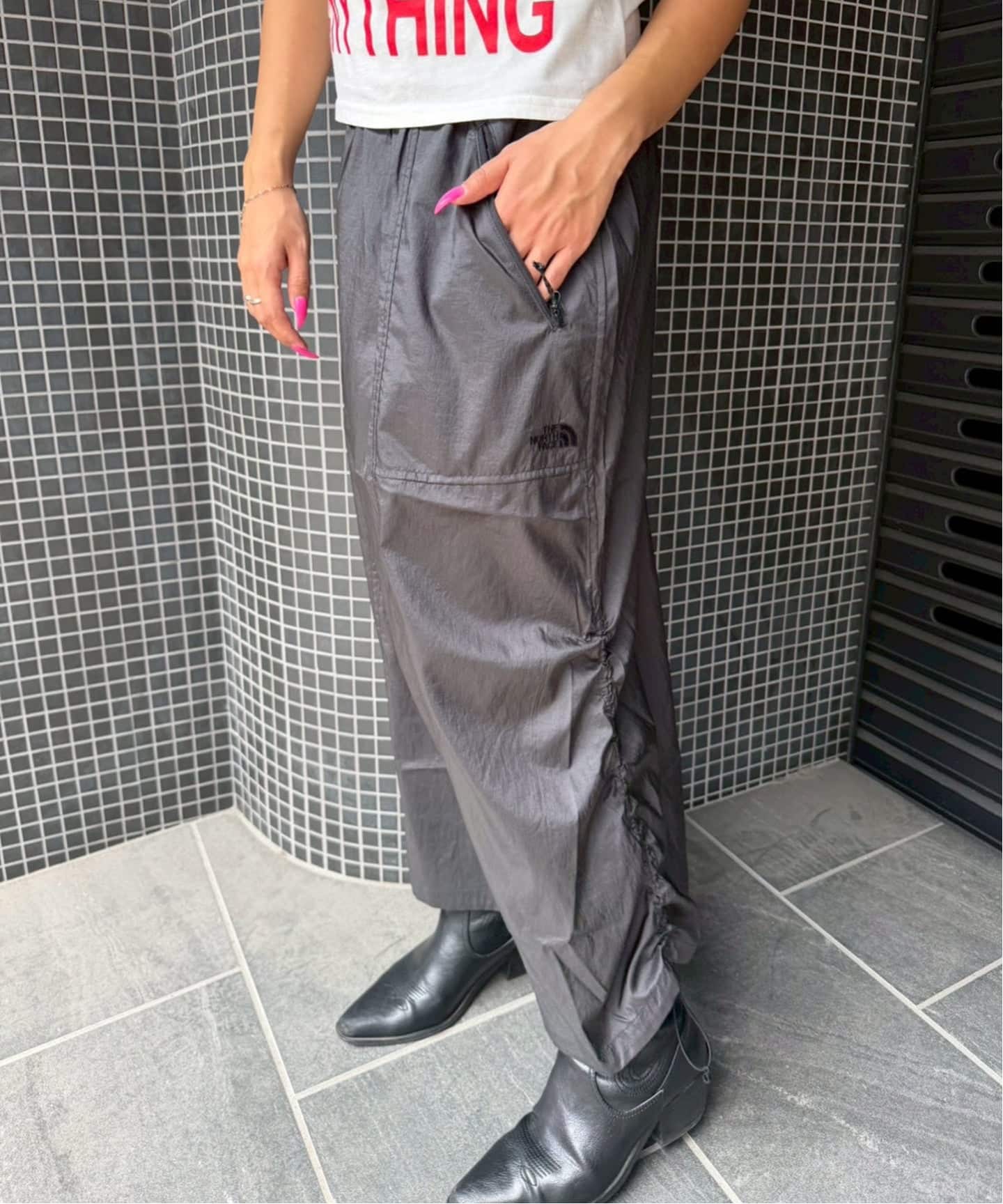 THE NORTH FACE / ザ ノースフェイス】 GAR WIND SKIRT（ロング