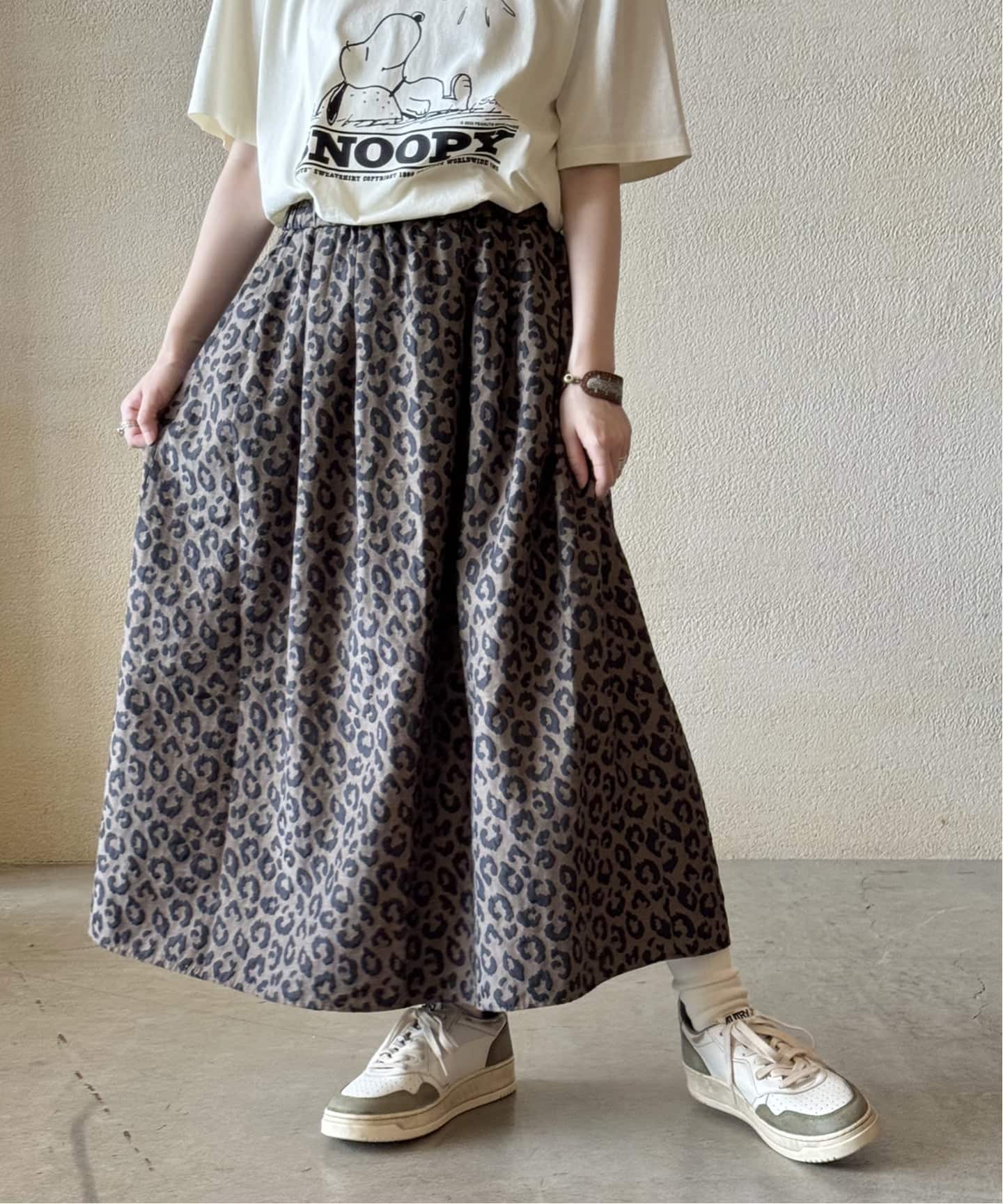 追加予約2》ダブルJQレオパ スカート（その他スカート）｜journal