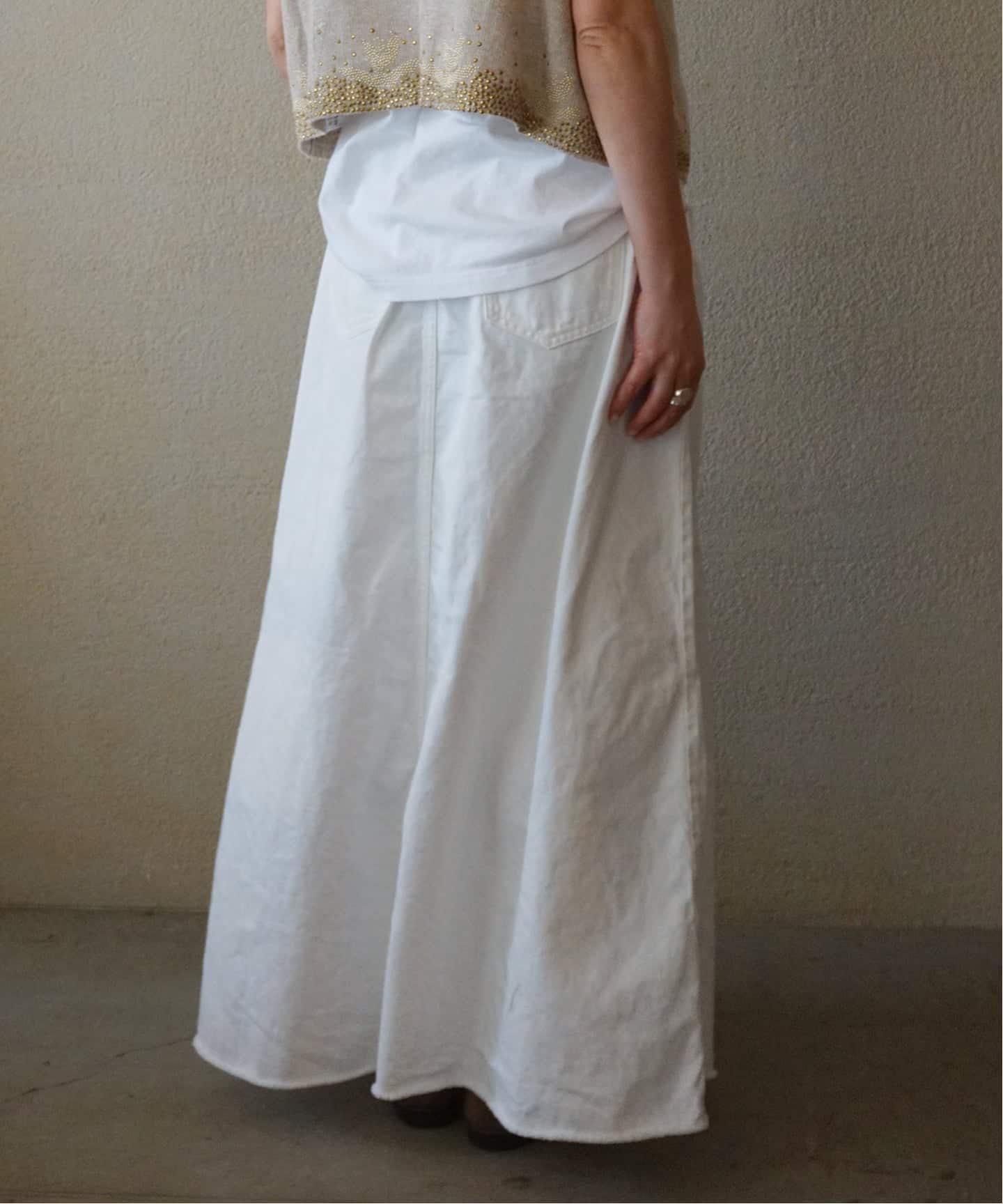 11OZデニム スウィッチスカート（010）（デニムスカート）｜journal