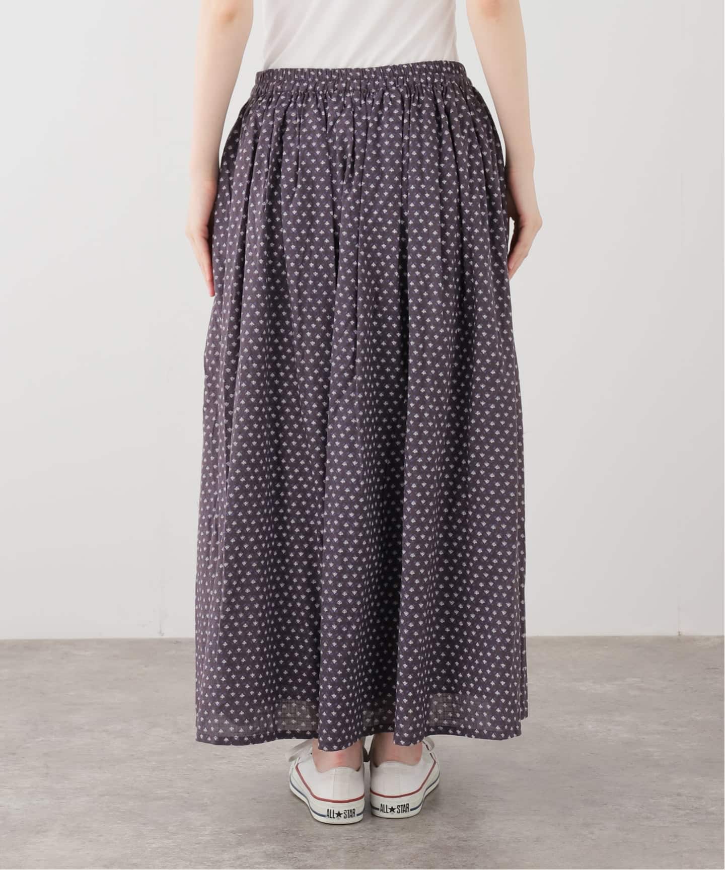 SOIL 】FLOWER PRINT GATHERED SKIRT（その他スカート）｜journal