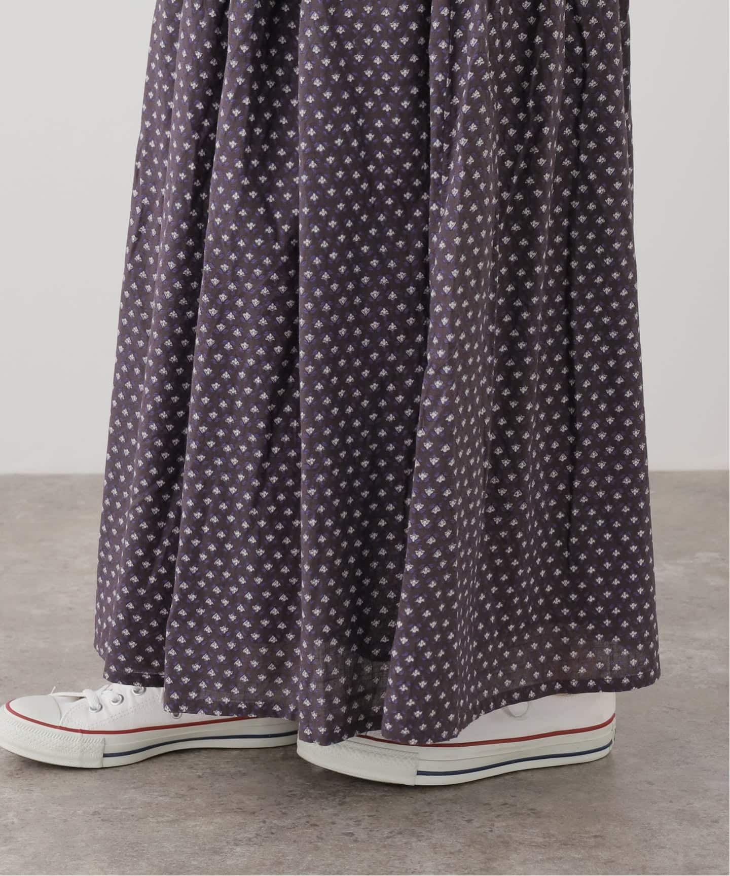 SOIL 】FLOWER PRINT GATHERED SKIRT（その他スカート）｜journal