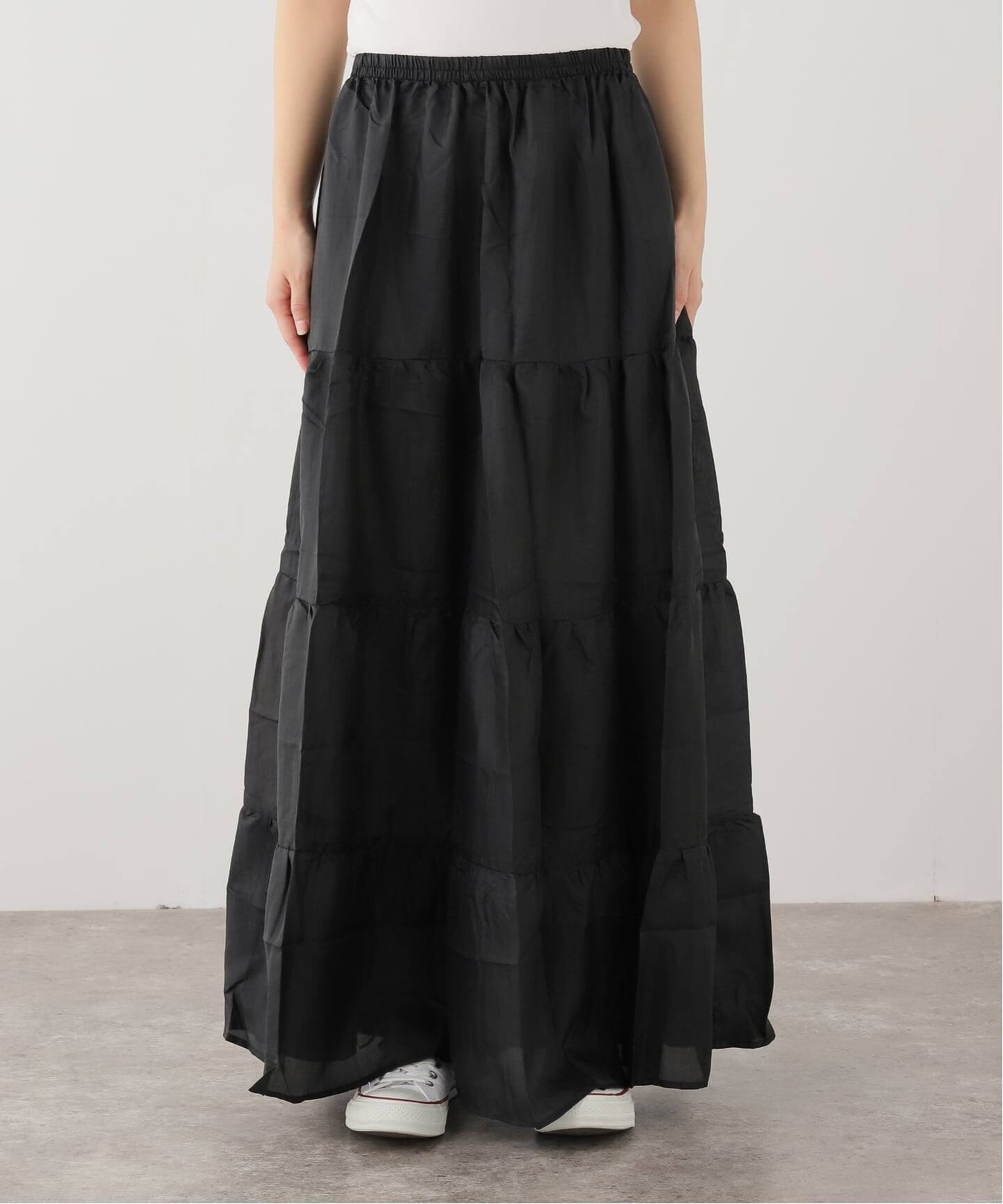 La Sensitive】SILK SKIRT（ロング・マキシ丈スカート）｜journal