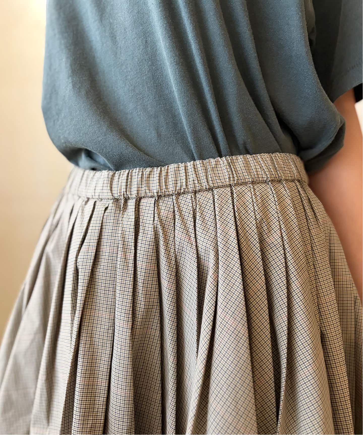 45Rpm ウールスカート 6397】 PULL-ON PLEATED SKIRT（ロング・マキシ丈スカート）｜journal