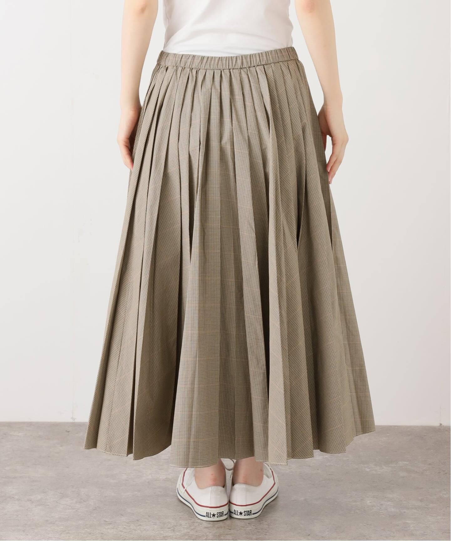 6397】 PULL-ON PLEATED SKIRT（ロング・マキシ丈スカート）｜journal