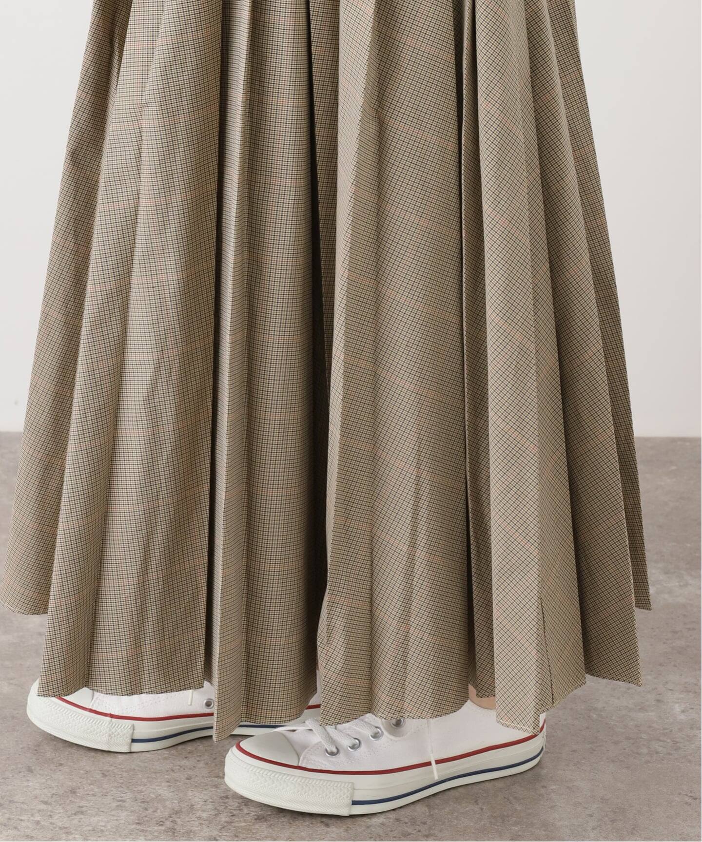 6397】 PULL-ON PLEATED SKIRT（ロング・マキシ丈スカート）｜journal