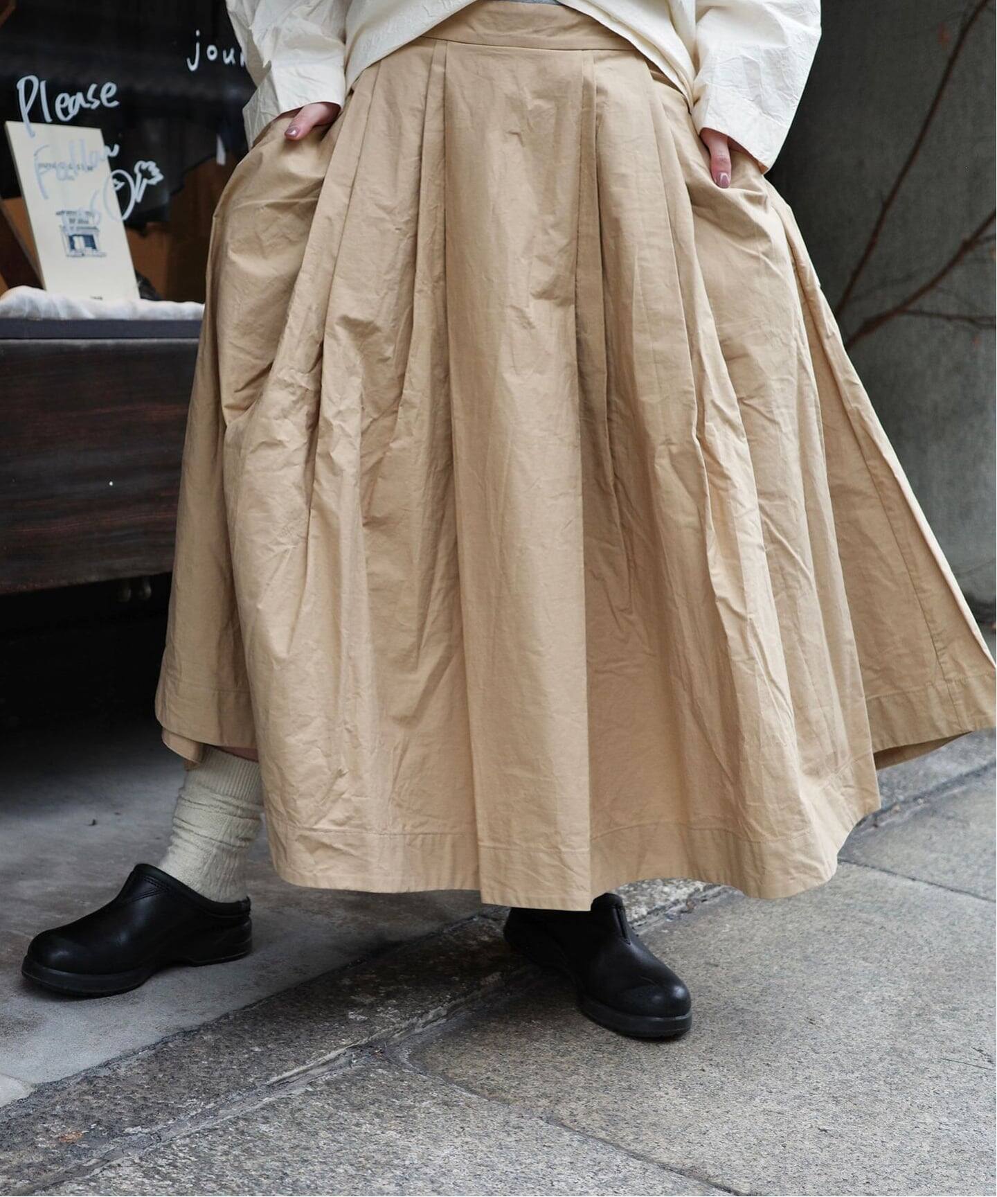 CASEY CASEY ケーシーケーシースカート CASEY CASEY PYJ SKIRT - LIGHT PAPER スカートケーシーケーシー