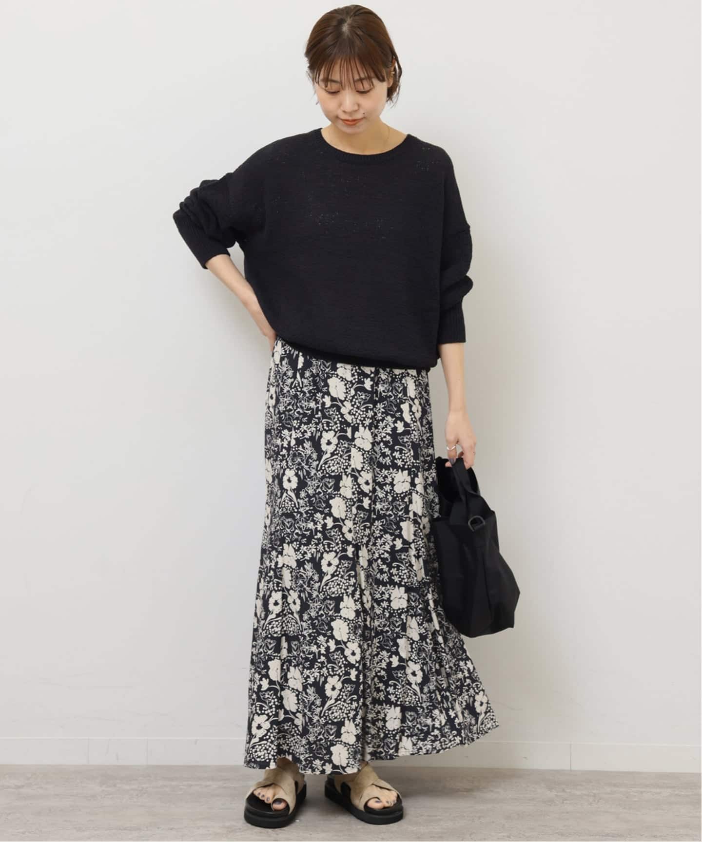 JOURNAL STANDARD relume フラワープリントロングスカート JOURNAL STANDARD relume（ジャーナルスタンダード レリューム