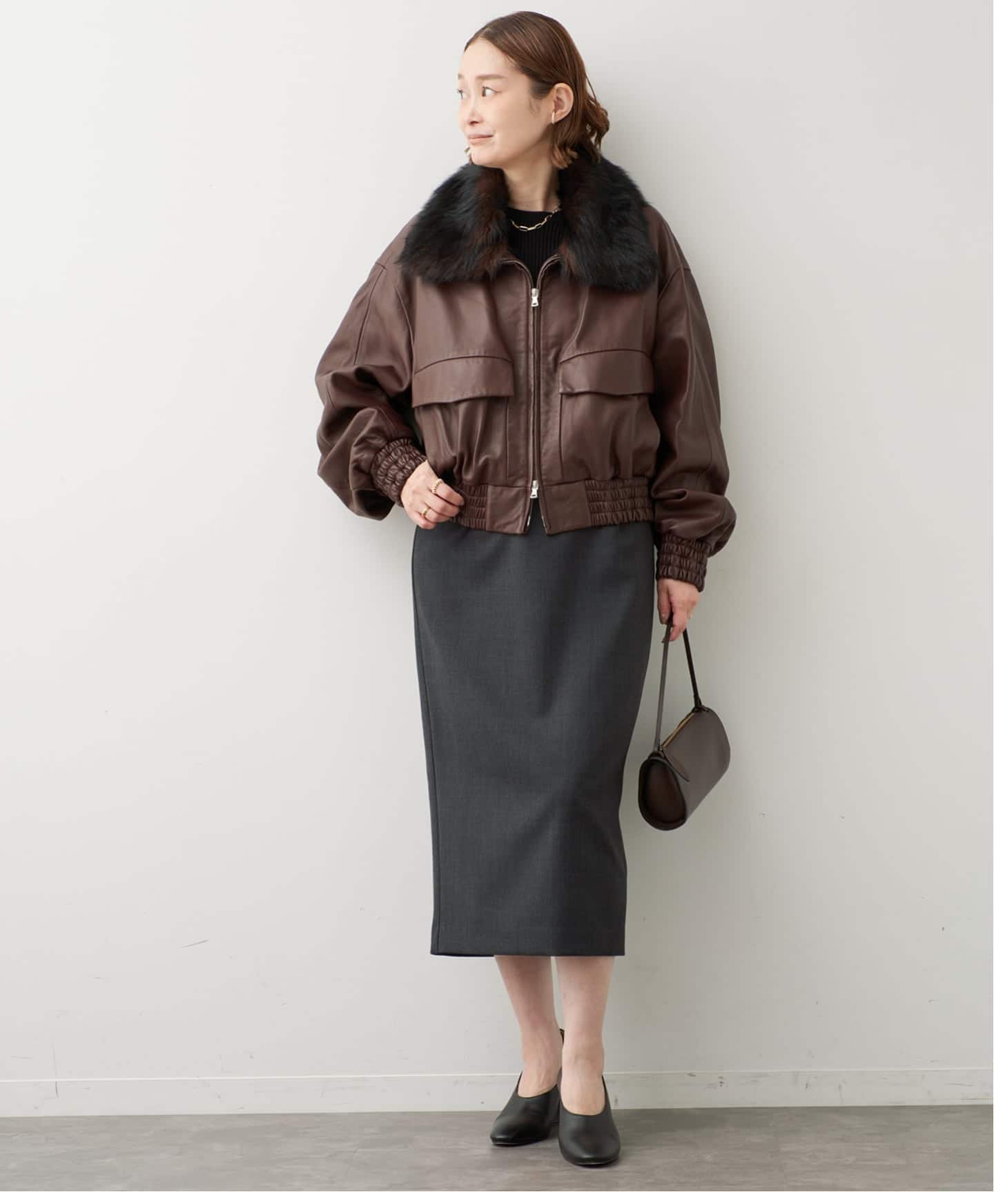 スカート DeuxiemeClasse CottonDramaticGatherSK Double Cloth Layered スカート（その他スカート）｜Deuxieme Classe
