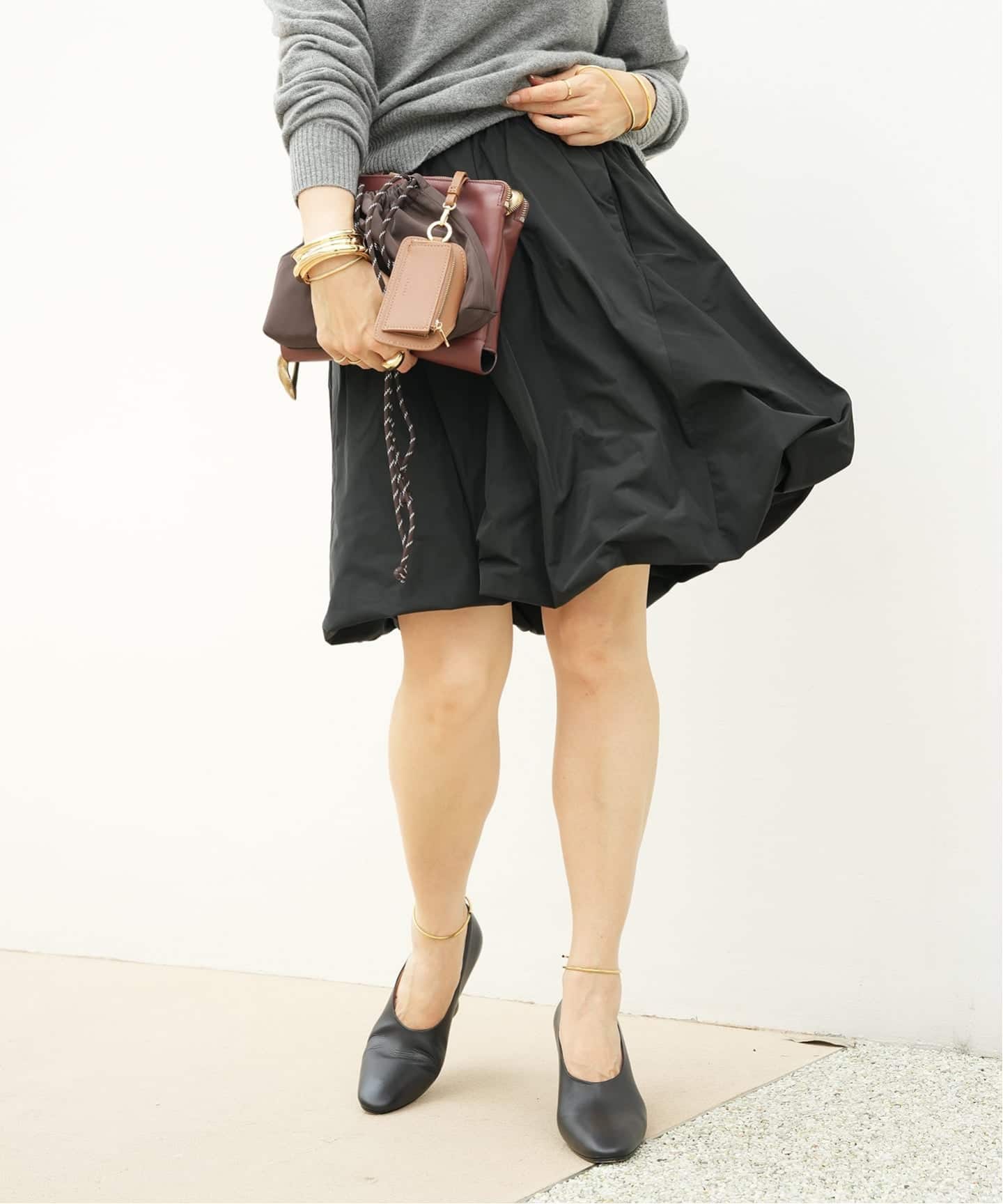 CELERI バルーンスカート（ミニスカート）｜Deuxieme Classe