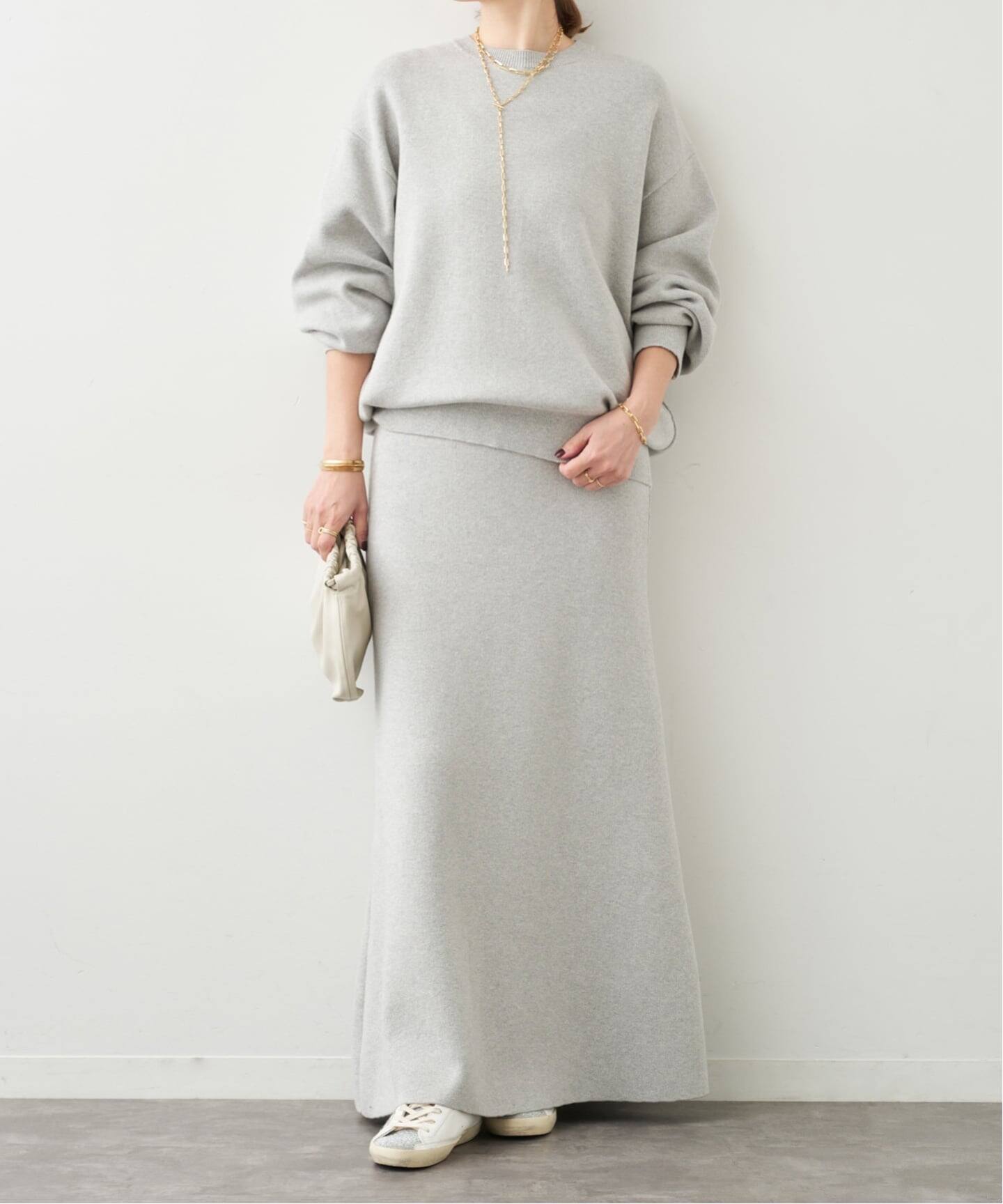 Deuxieme Classe smooth TOP ロングスカート SMOOTH TOP ロングスカート（ロング・マキシ丈スカート）｜Deuxieme