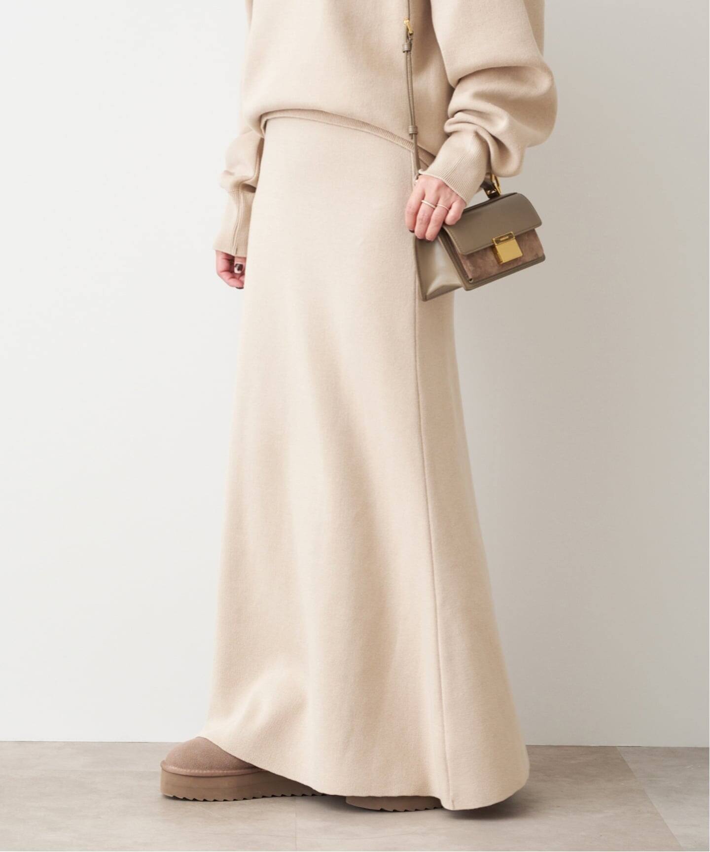 予約》SMOOTH TOP ロングスカート（ロング・マキシ丈スカート