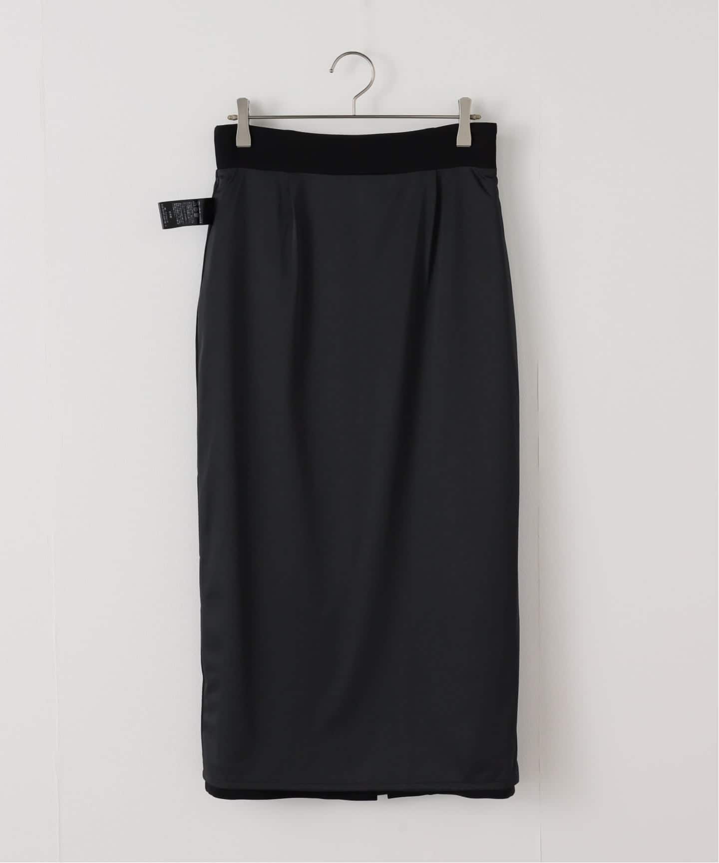 トリアセジョーゼット ハイウエスト スカート（ロング・マキシ丈