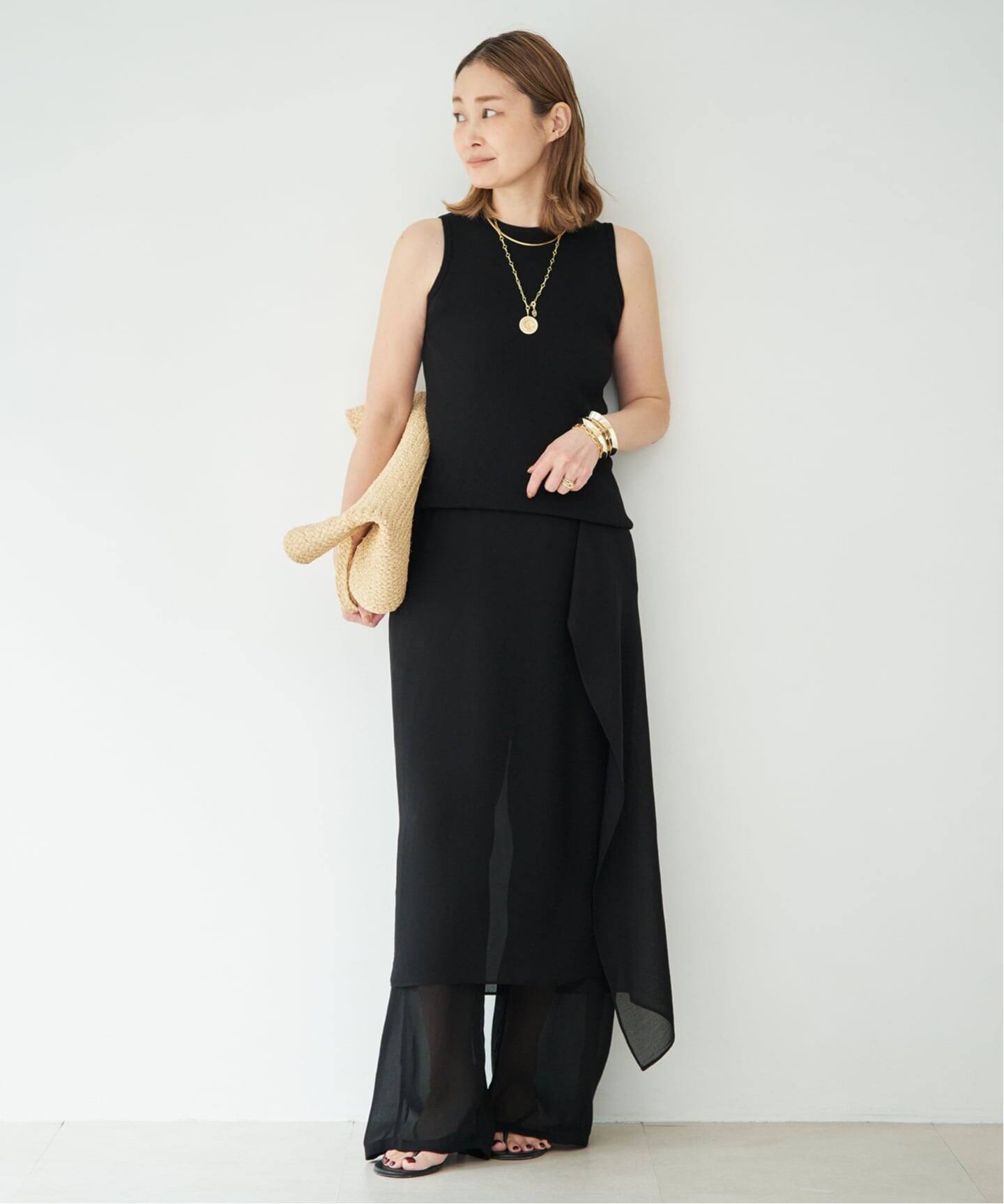 トリアセシフォン WRAP SKIRT（その他スカート）｜Deuxieme Classe