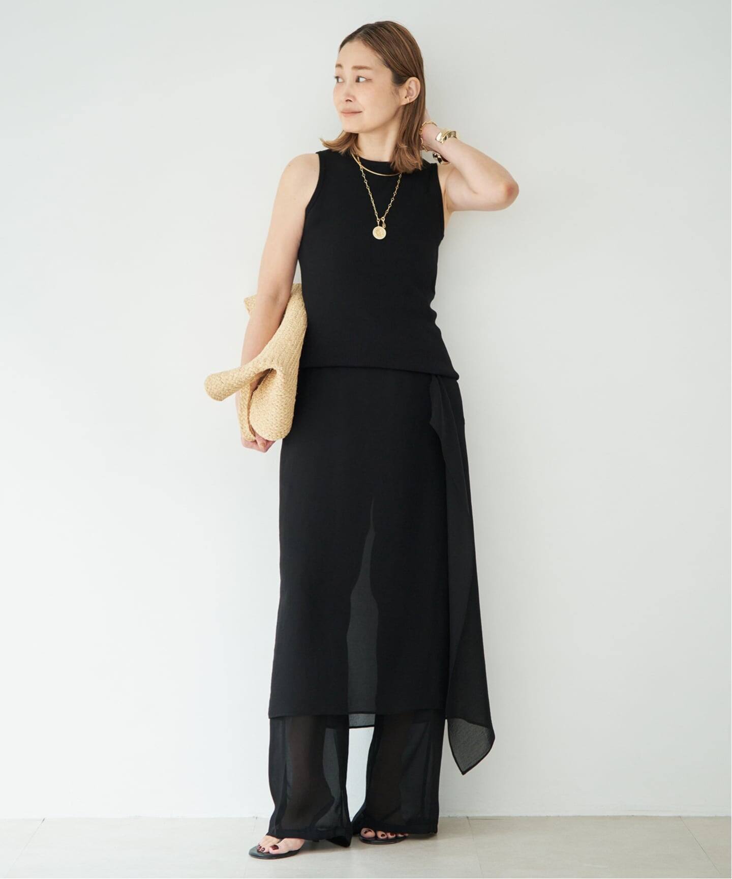 トリアセシフォン WRAP SKIRT（その他スカート）｜Deuxieme Classe