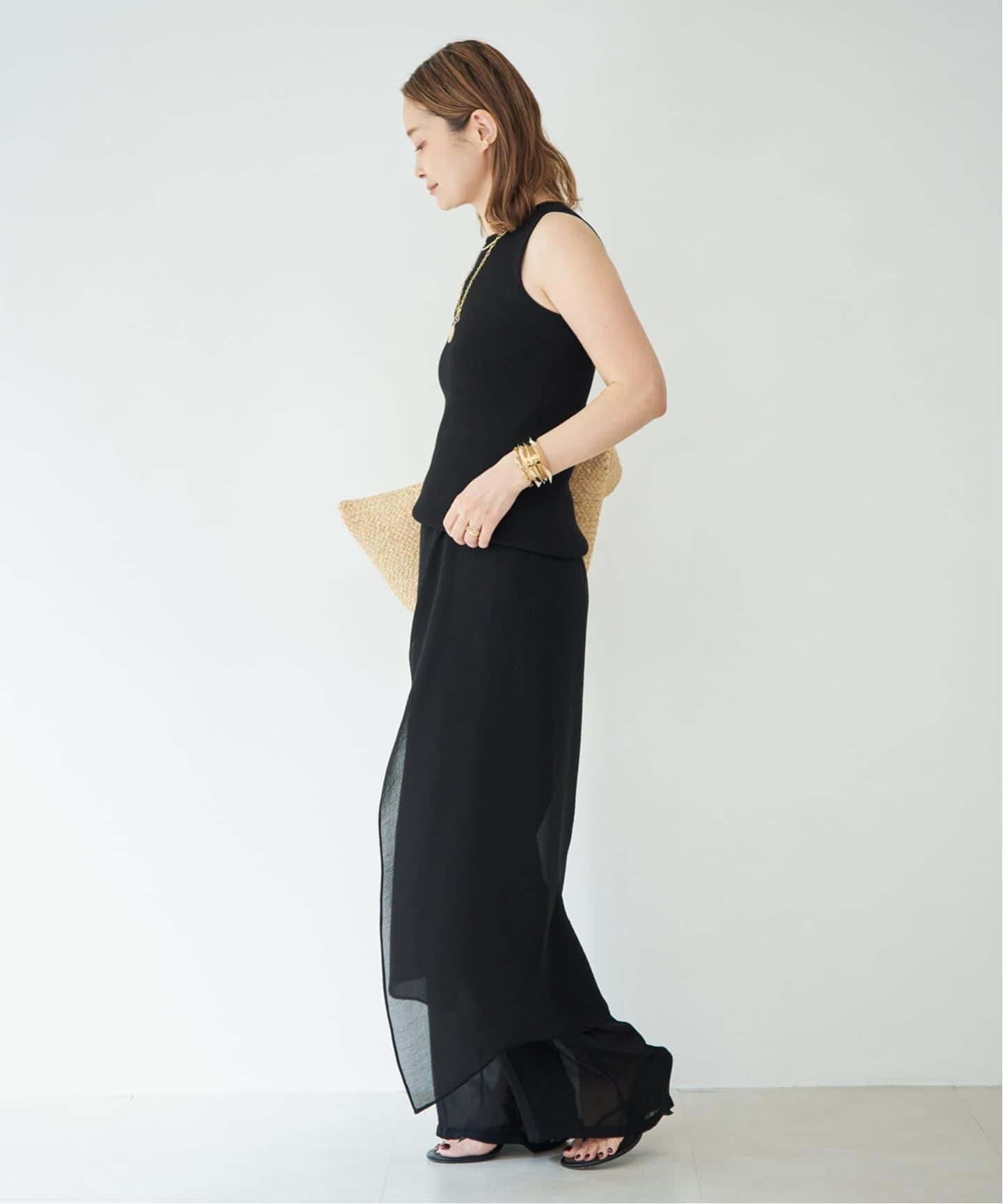 トリアセシフォン WRAP SKIRT（その他スカート）｜Deuxieme Classe