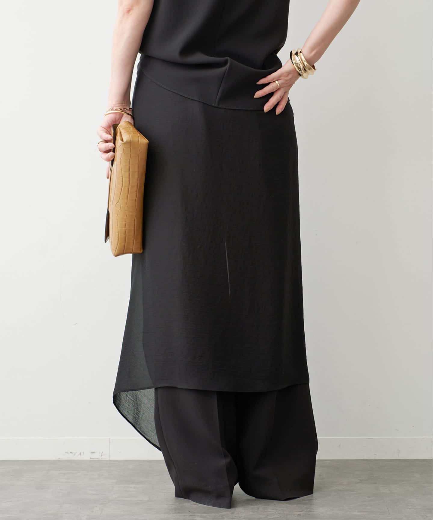 トリアセシフォン WRAP SKIRT（その他スカート）｜Deuxieme Classe