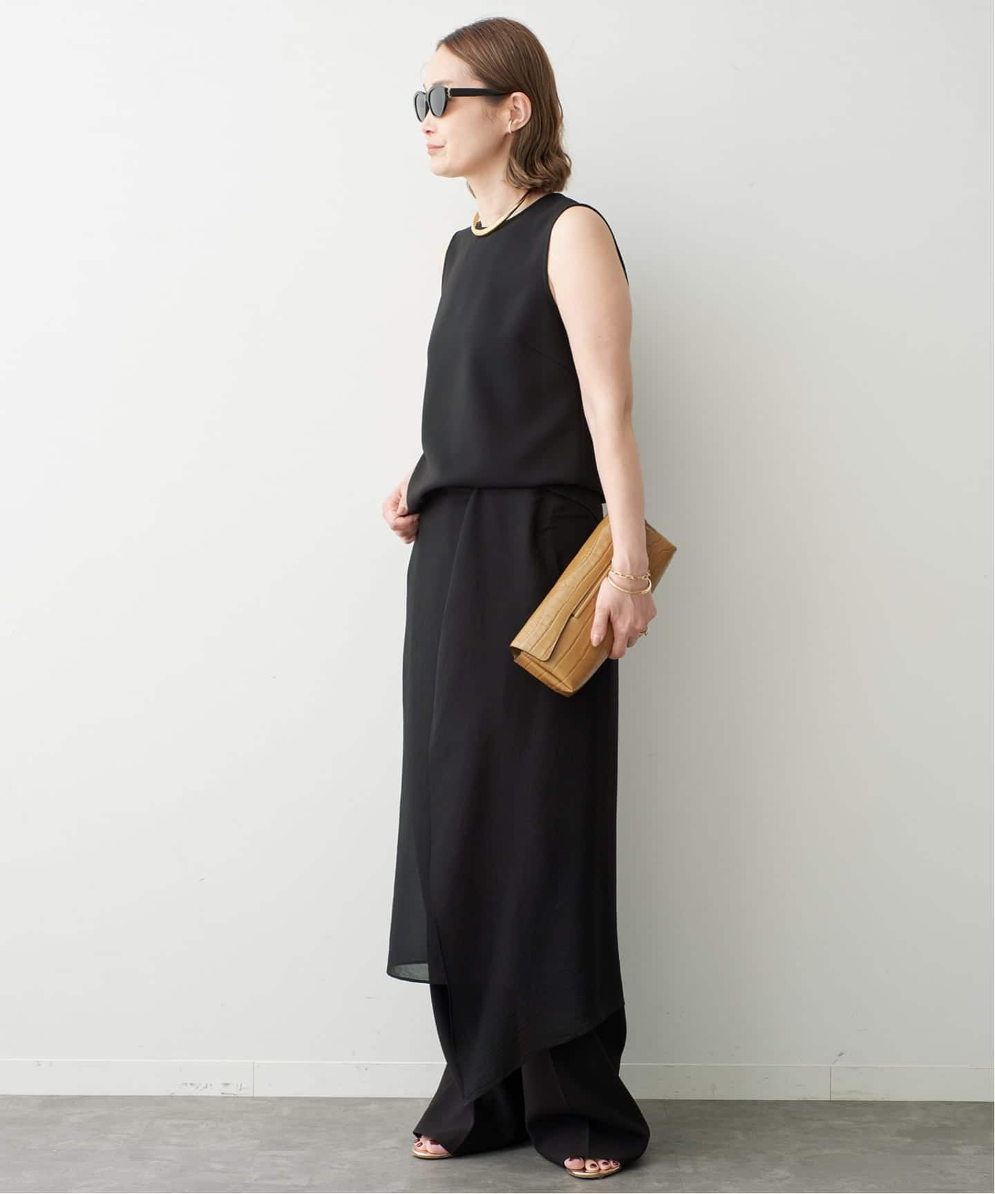 トリアセシフォン WRAP SKIRT（その他スカート）｜Deuxieme Classe