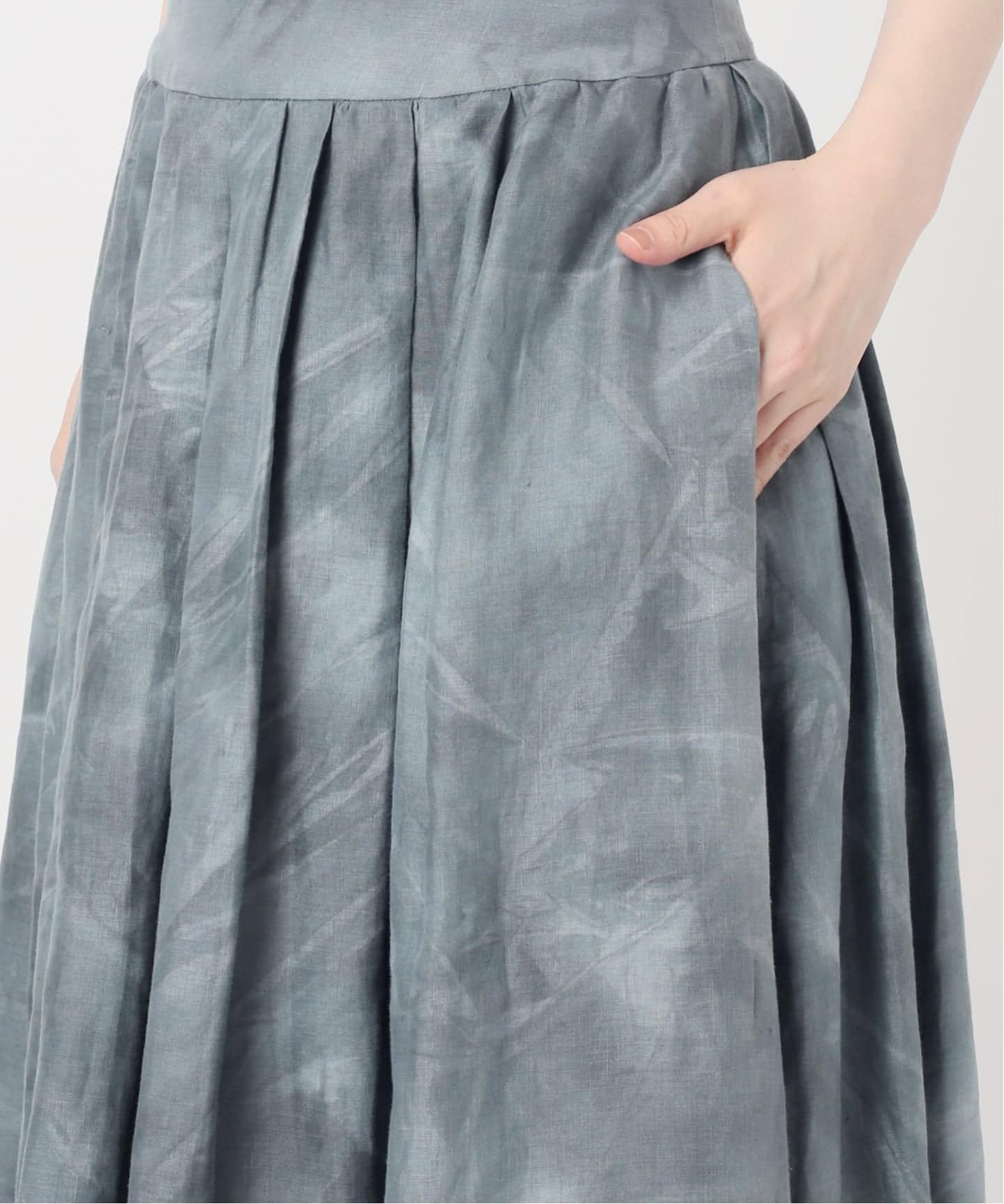TIEDYE LINEN スカート（ロング・マキシ丈スカート）｜Deuxieme Classe