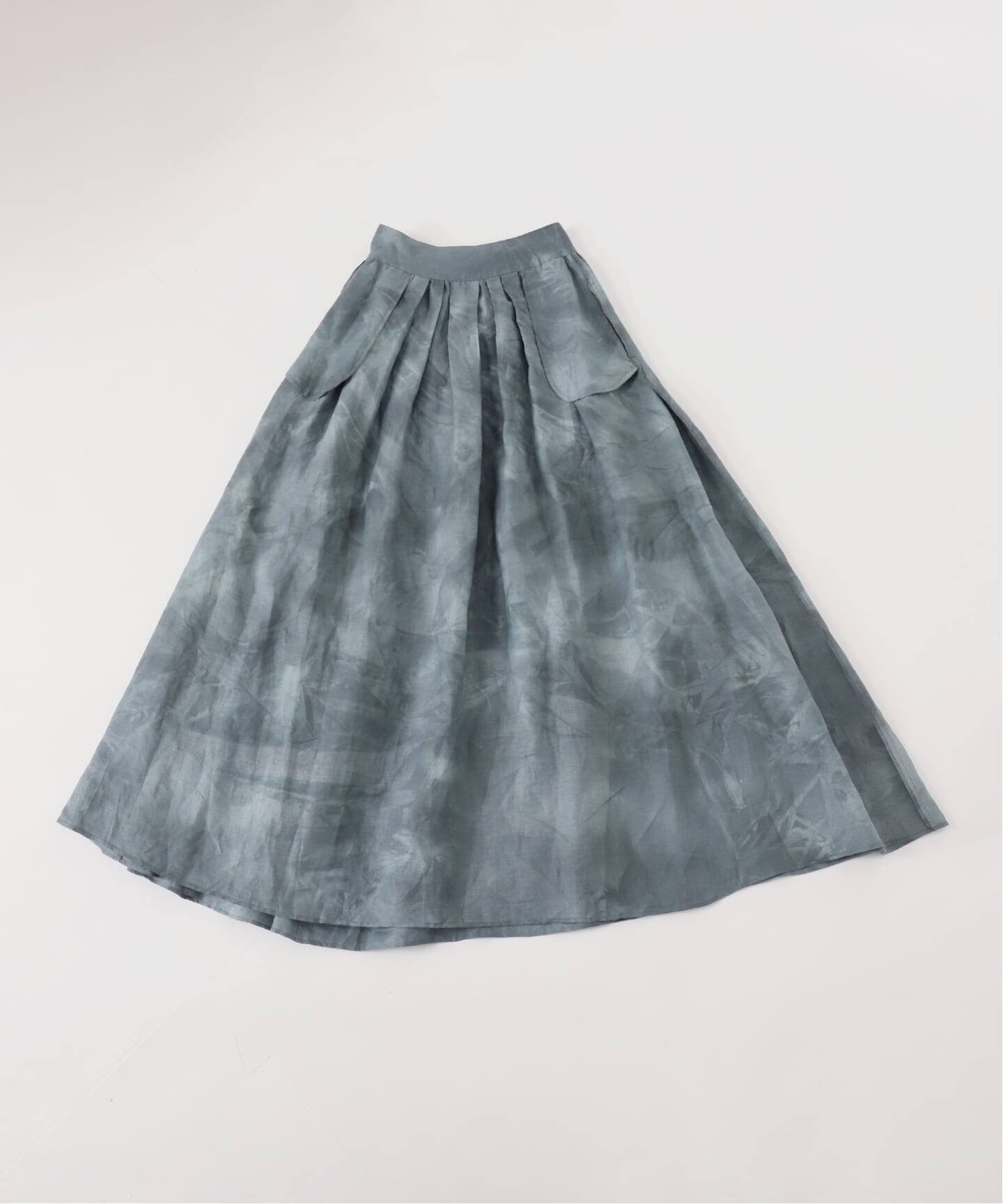 TIEDYE LINEN スカート（ロング・マキシ丈スカート）｜Deuxieme Classe