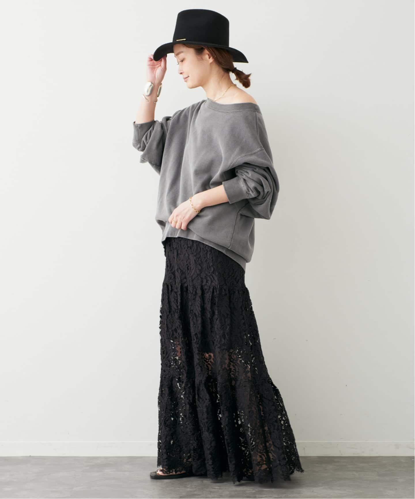 Lace Tiered スカート（その他スカート）｜Deuxieme Classe