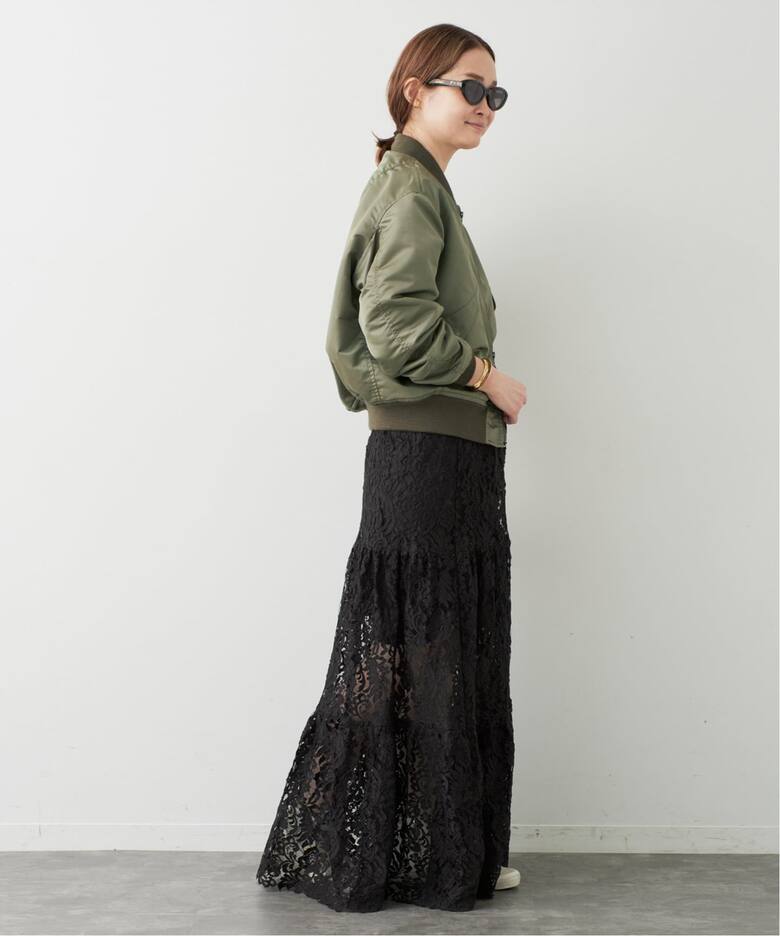 Lace Tiered スカート（その他スカート）｜Deuxieme Classe 