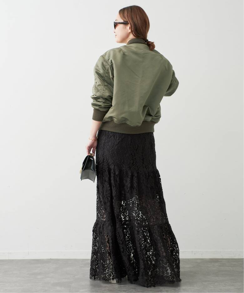 Lace Tiered スカート（その他スカート）｜Deuxieme Classe 
