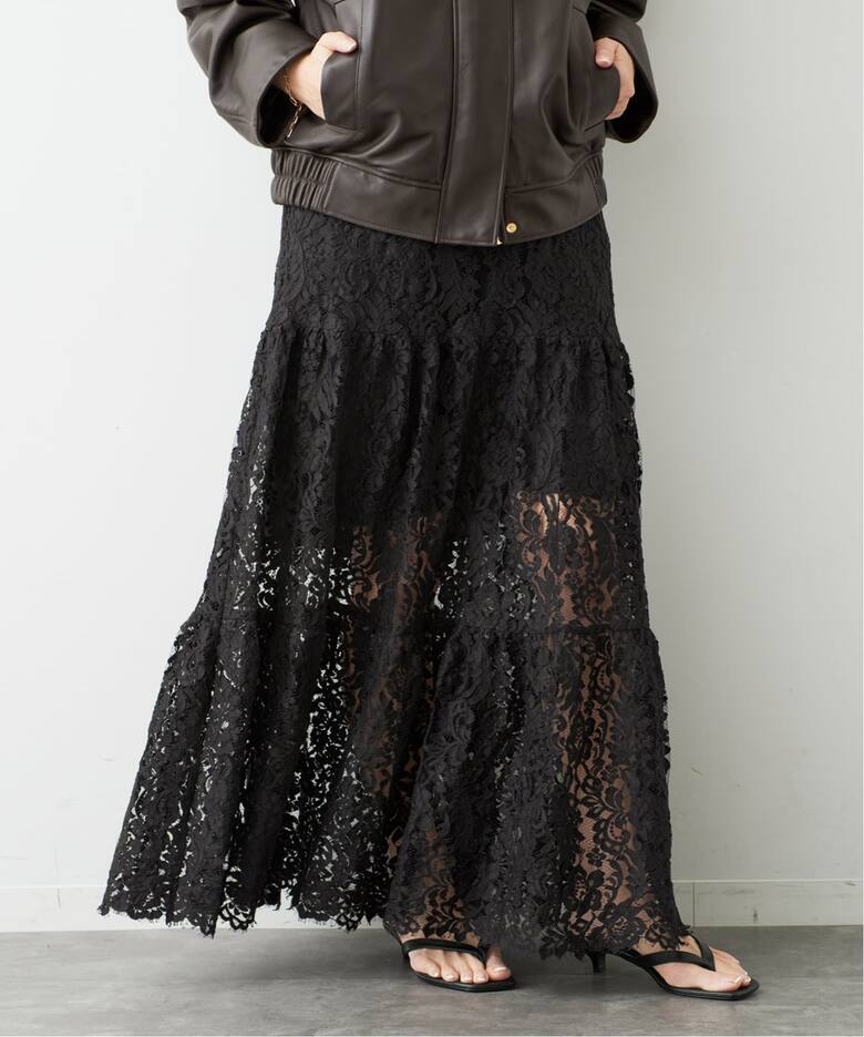 Lace Tiered スカート（その他スカート）｜Deuxieme Classe 