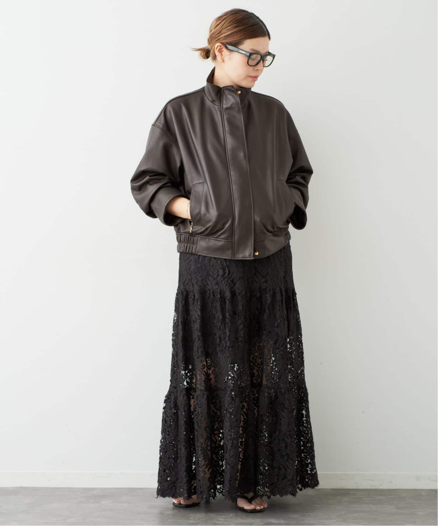 Lace Tiered スカート（その他スカート）｜Deuxieme Classe